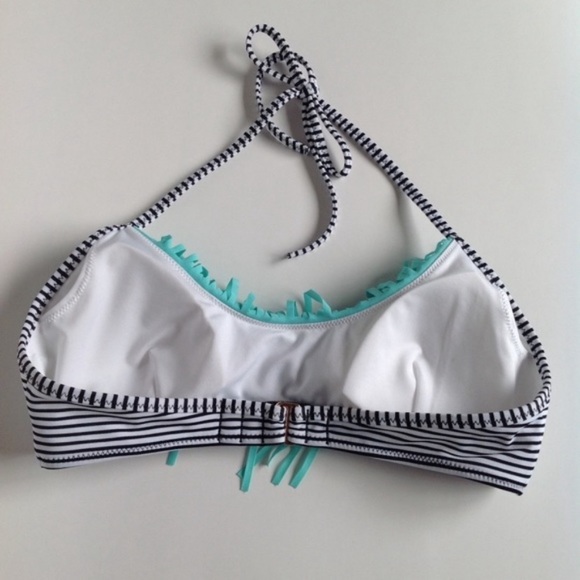 🌸 Victoria Secret Striped Fringe Halter Top🌸 - Picture 4 of 5